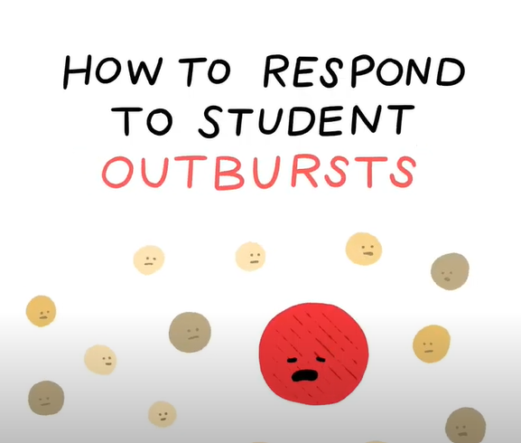 Video-Responding to Student Outbursts